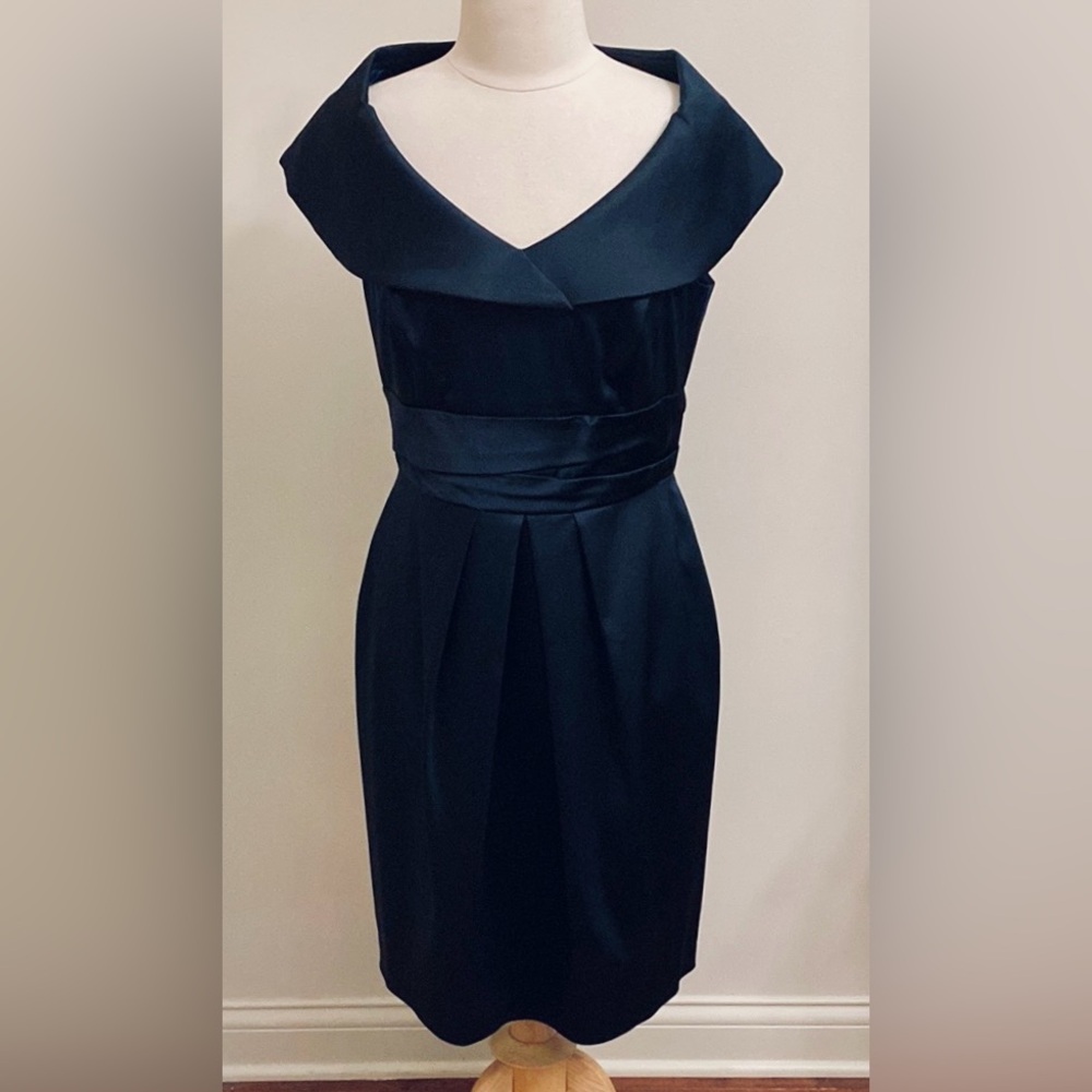 Kay Unger Elegant Black Wedding Dress